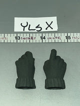 1:6 Scale WWII German Gloved Hands - Whitman - Facepool FP019
