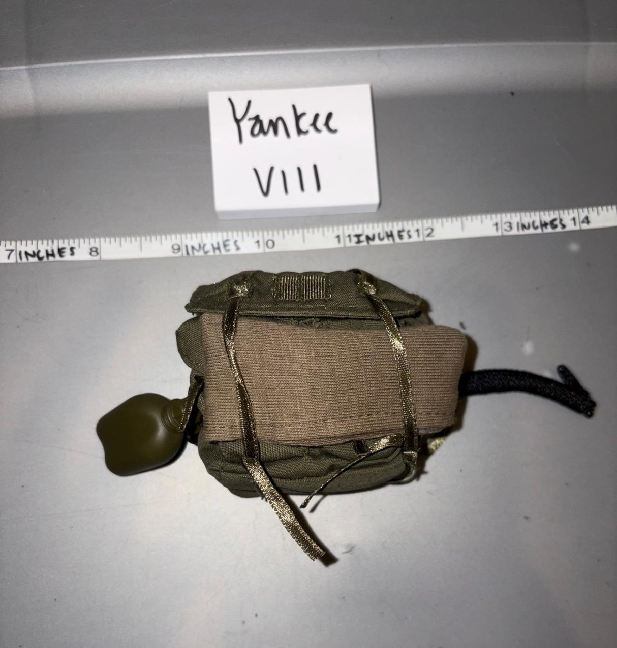 1/6 Scale Modern Era US Military MOLLE Butt Pack with Canteen