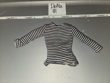1/6 Scale Modern Russian Striped Long Sleeve Shirt - Delta III