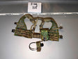 1/6 Scale Modern Era Multicam Chest Rig Harness with Pouches - X-ray XVIII