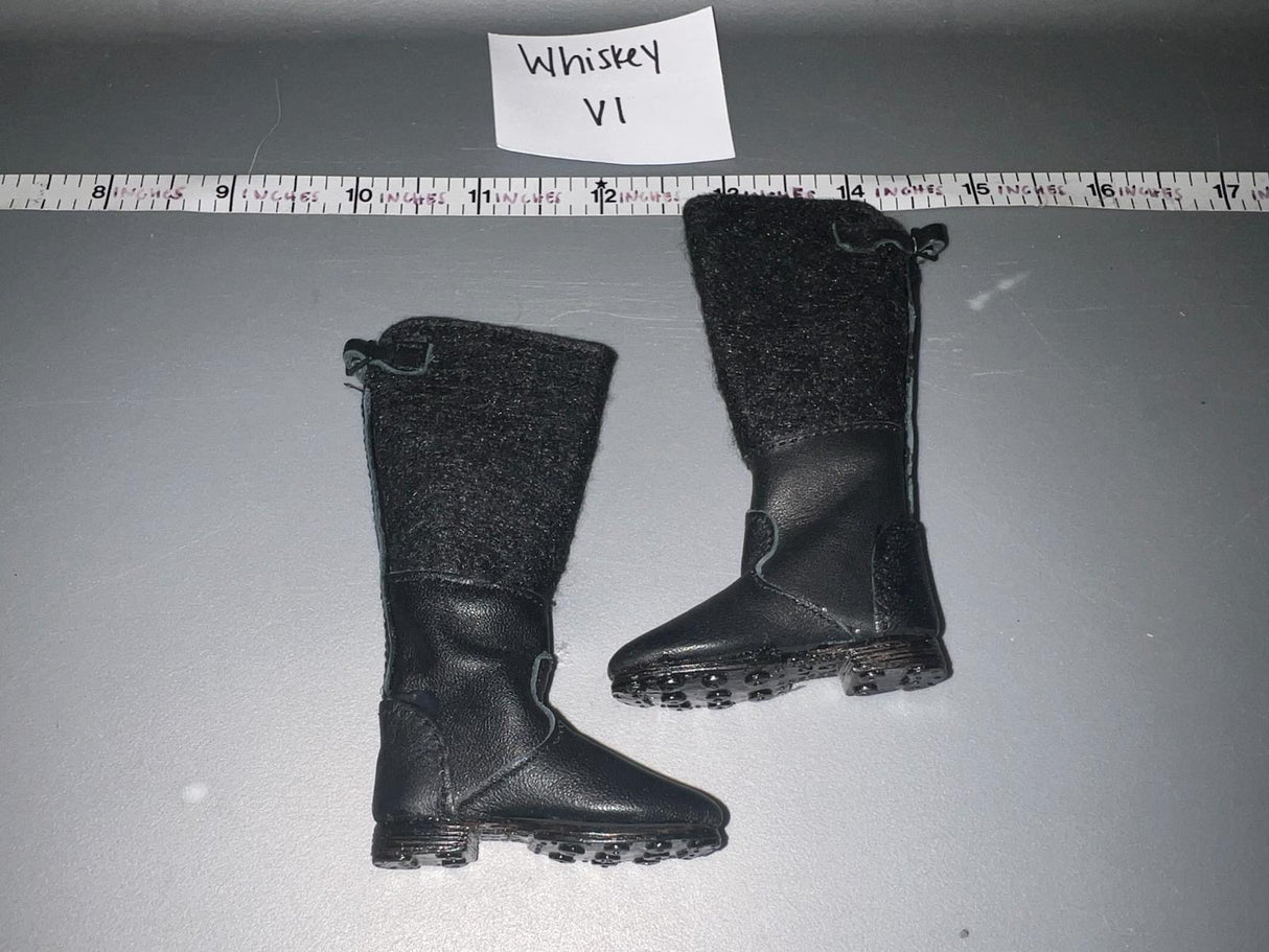 1/6 Scale WWII German Felt Boots