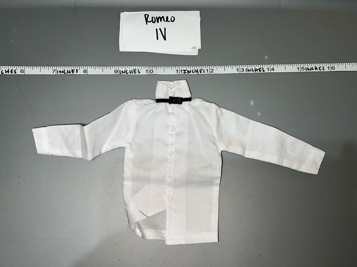 1/6 Scale WWII German White Dress Shirt