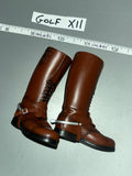 1/6 Scale Modern Era Canadian Royal Mounted Police Riding Boots - Western Era