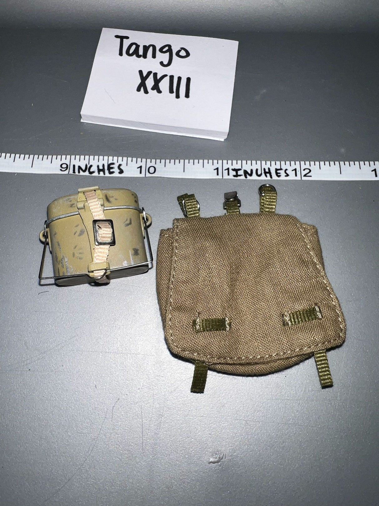 1/6 Scale WWII German Afrika Tropical Bread Bag Lot