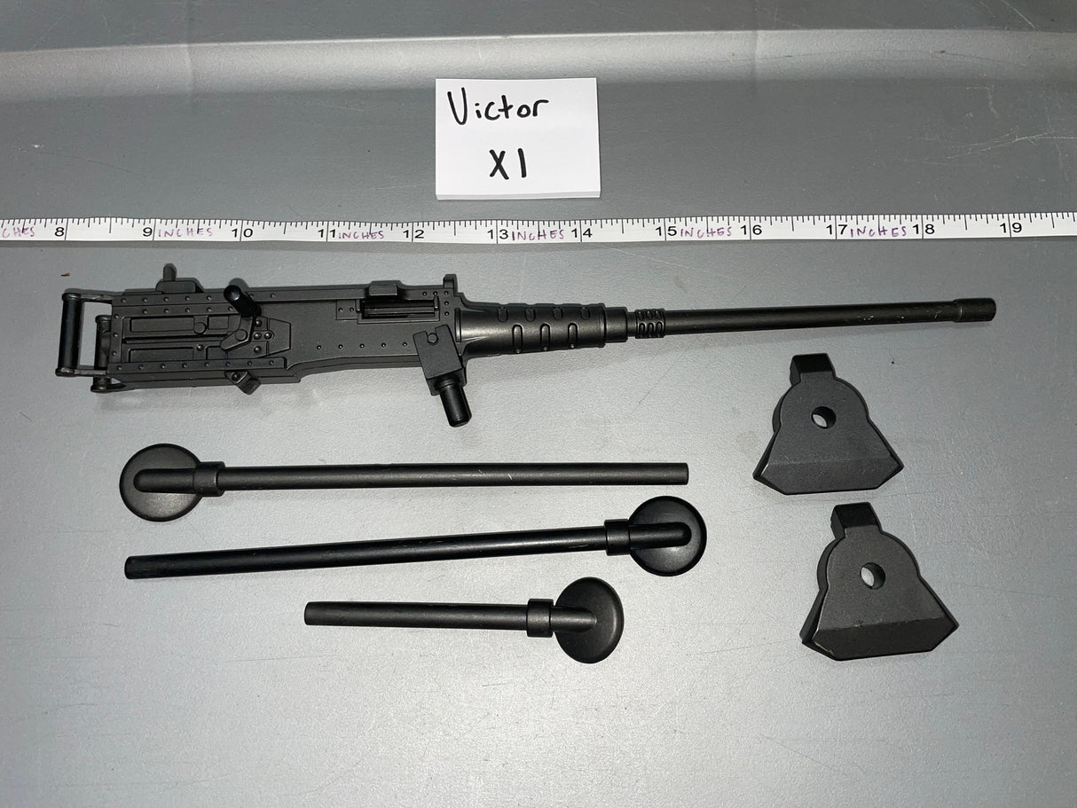 1:6 Scale Vietnam US .50 Caliber Machine Gun and Tripod Set