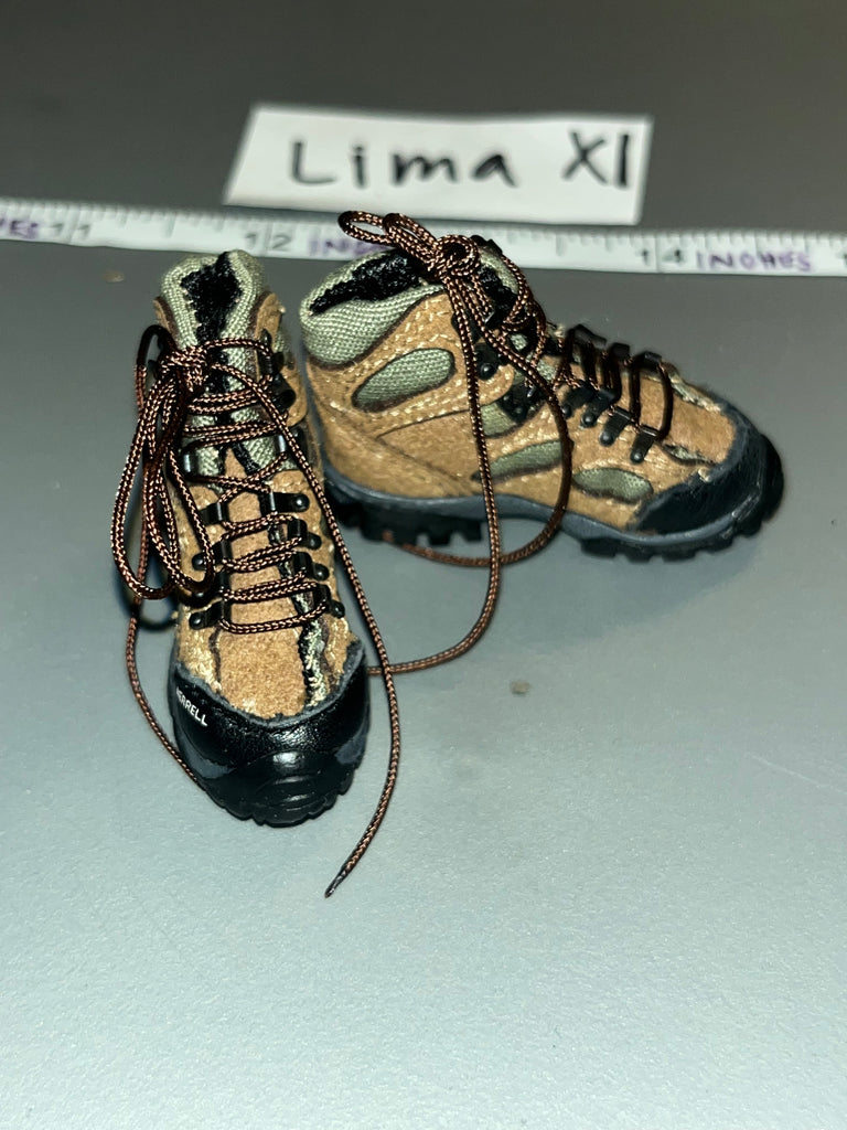 1:6 Modern Era  Hiking Boots - Cloth/ Leather