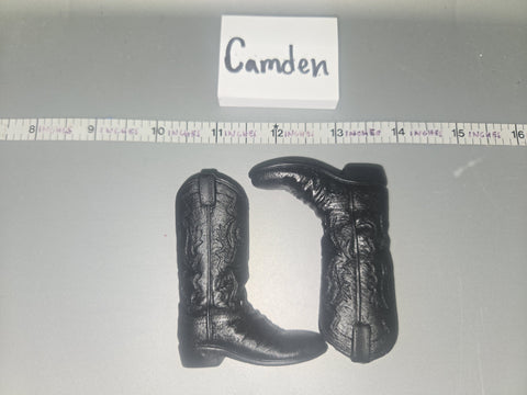 1/6 Scale Western Cowboy Boots