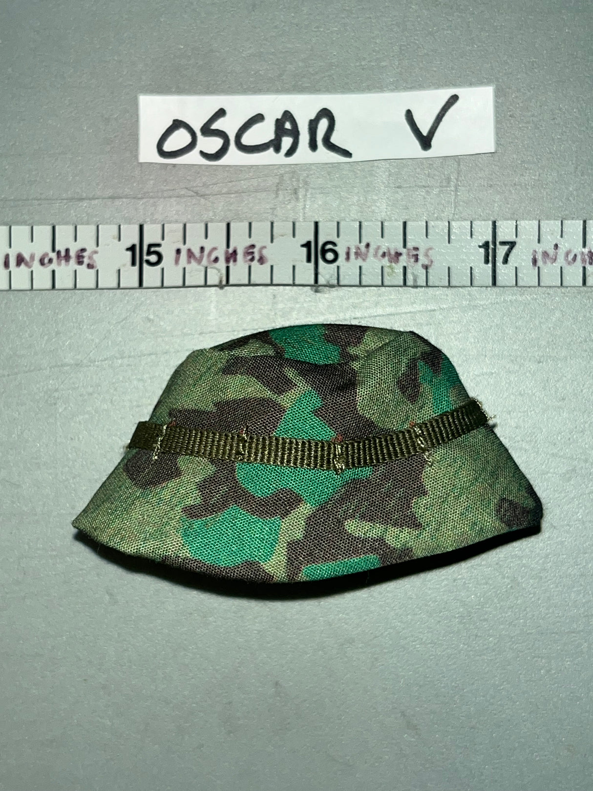 1/6 Scale WWII German Fallschirmjager Helmet Cover (Luftwaffe Splinter)- MK1/6 Military’s Kit 1/6