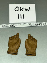 1:6 Scale WWII US Gloved Hands - War Daddy - Facepool