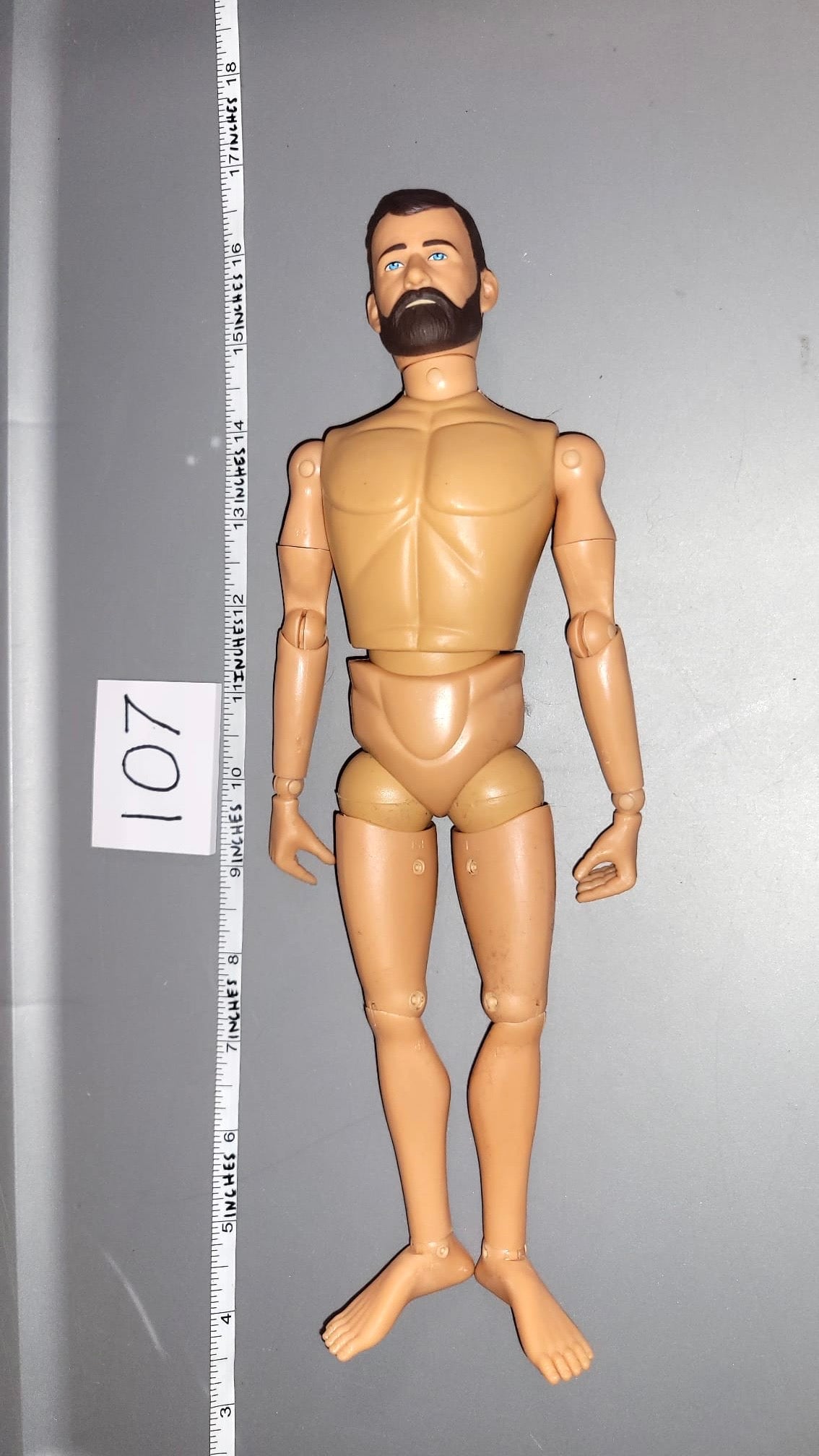 1/6 Scale Nude Vintage Remake Civil War General Grant Figure