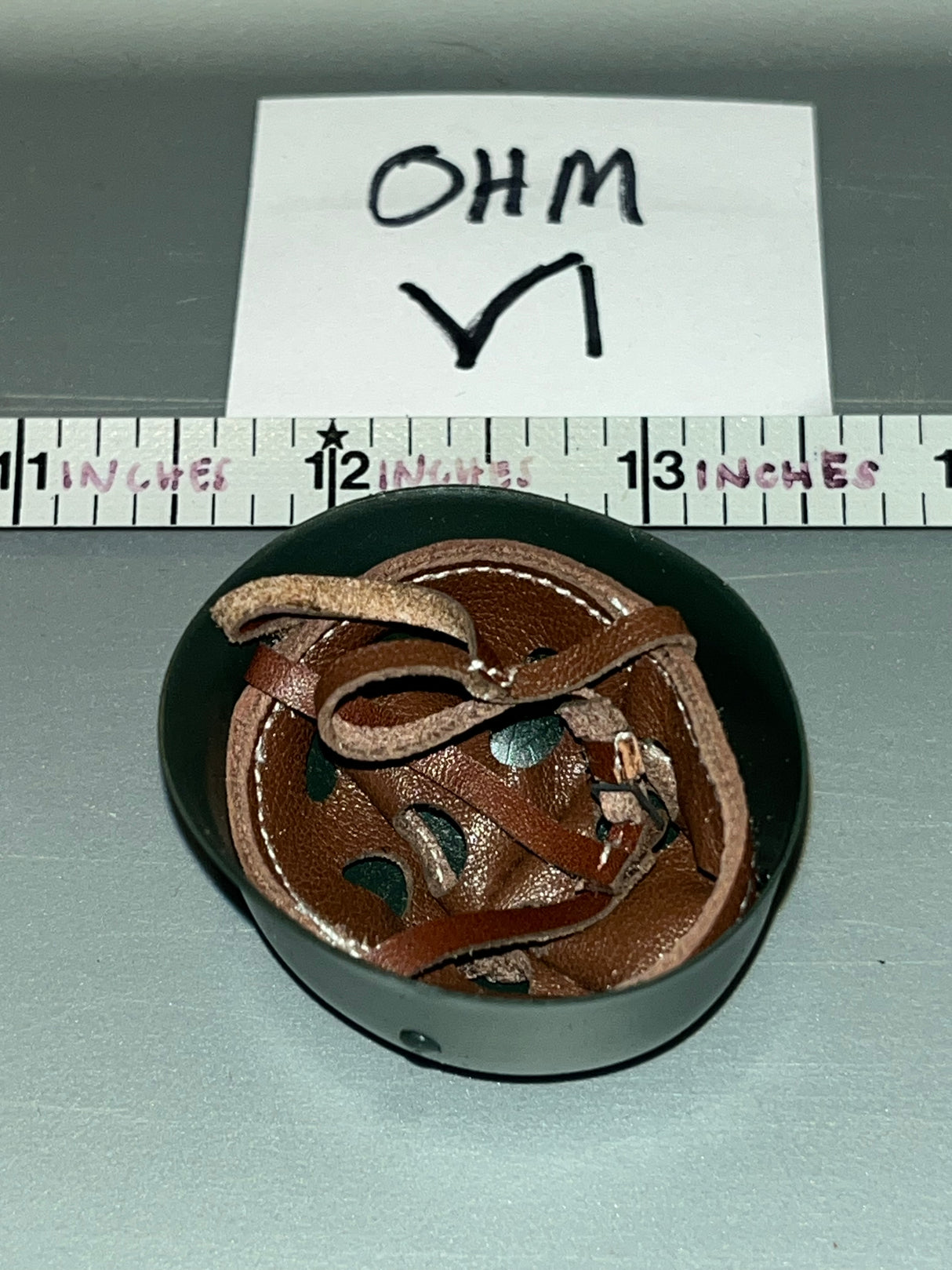 1/6 Scale WWII German Paratrooper Helmet  - UJINDOU Battalion 600 Fallschirmjager