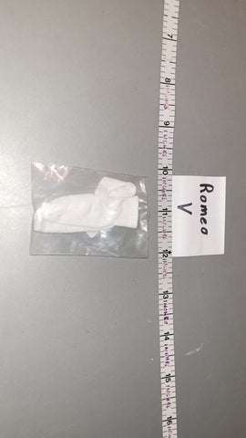1:6 Scale Modern Era White Socks