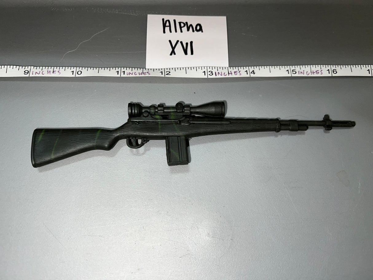 1:6 Scale Vietnam Era US M-14 Sniper Rifle