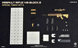 1/6 Scale Modern Era ASSAULT RIFLE 415 BLOCK 2 Weapons Set - NIB Easy and Simple Set D - OKW I