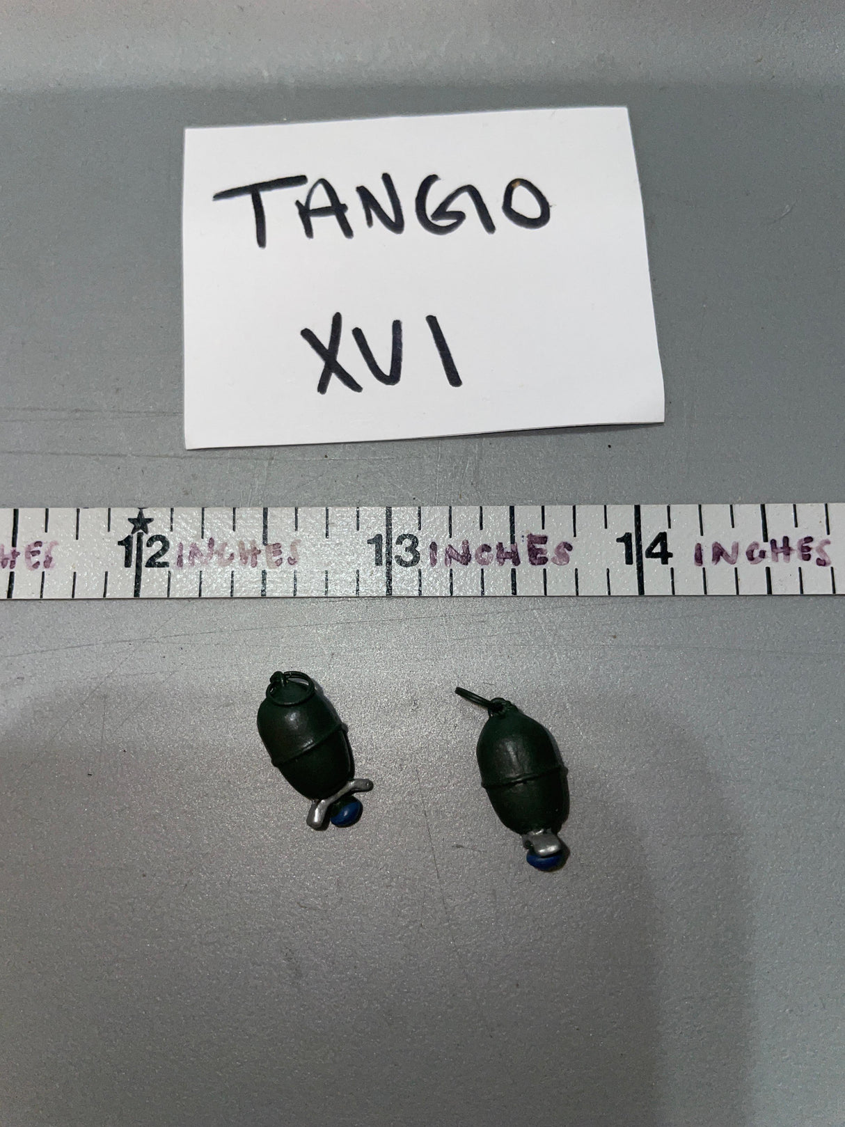 1/6 Scale WWII German Egg Grenade Lot