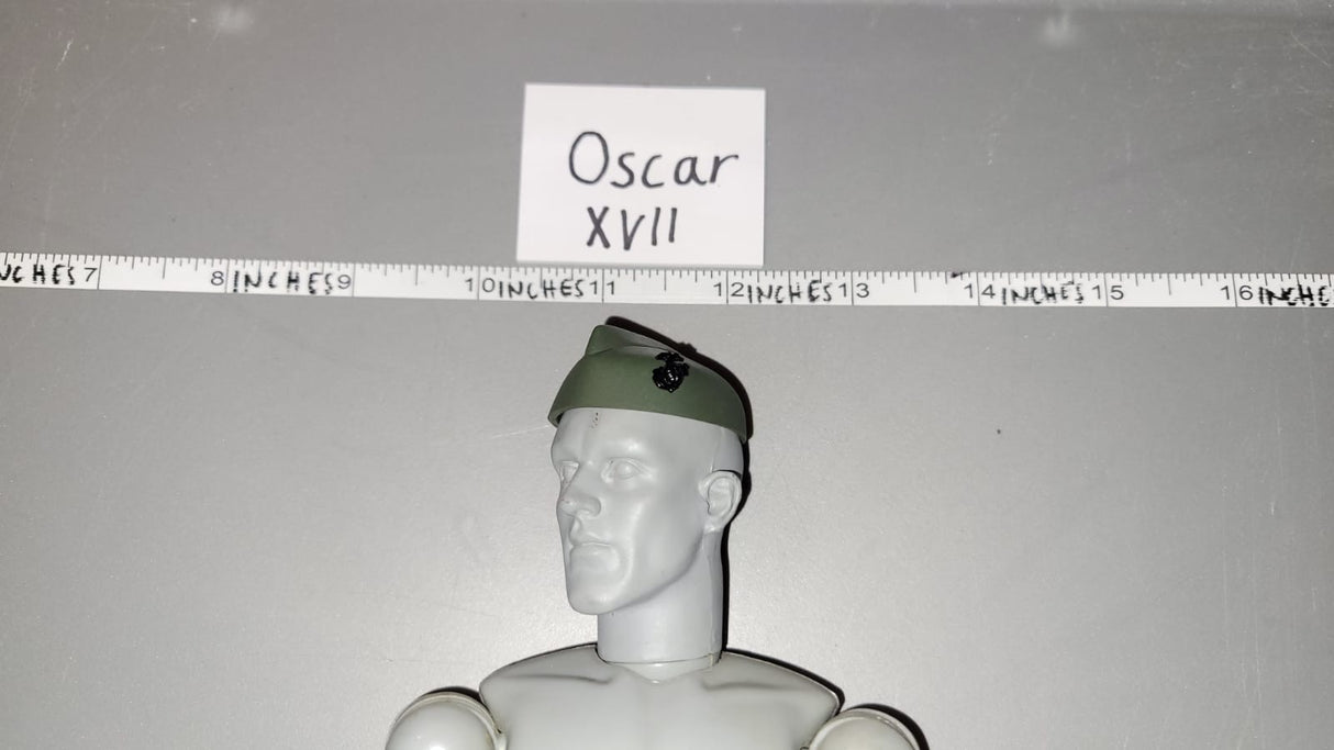 1/6 Scale WWII US USMC Marine Garrison Cap Hat