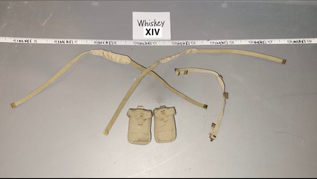 1:6 Scale WWII British Web Gear Lot