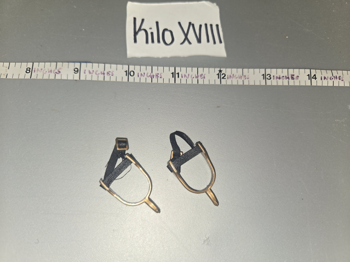 1:6 Scale Civil War Western Era Cavalry Spurs (Copy)