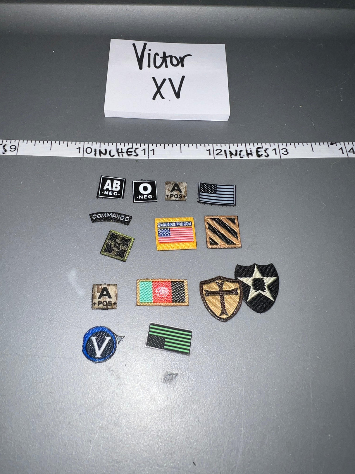 1/6 Scale Modern Patch Lot