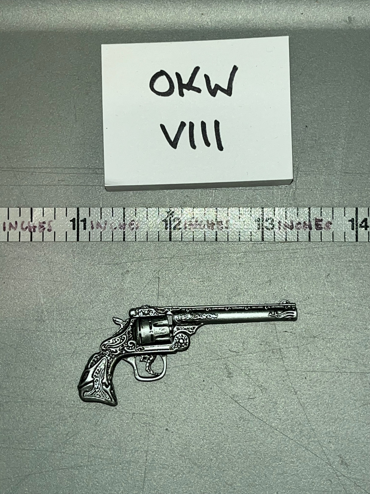 1/6 Scale Spawn Gunslinger Hell Dominator Metal Western Revolver - Comic Book - Flash Point