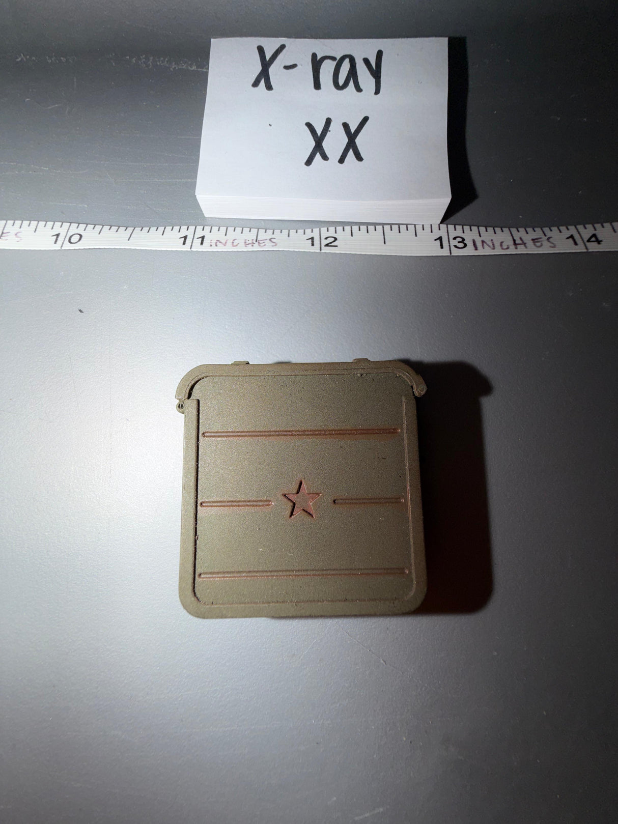 1:6 Scale WWII Russian Maxim Machine Gun Ammunition Can