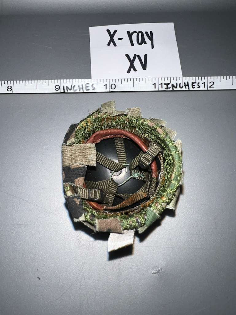 1:6 Scale Modern Era Woodland Helmet - Soldier Story 82nd Airborne Paratrooper