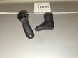 1/6 Scale Modern Era Black Military Combat Boots - Texas