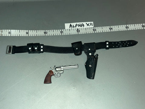 1/6 Scale Threezero Walking Dead Modern Sheriff Gun Belt - Police