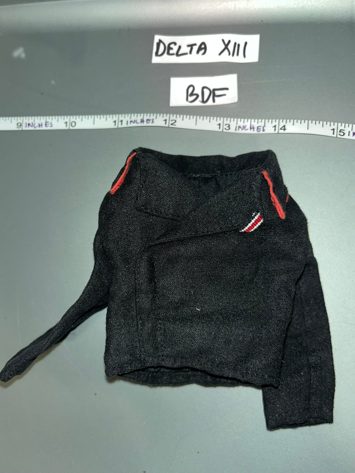 1/6 Scale WWII German Panzer Black Tanker Blouse - BDF