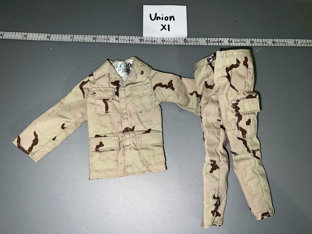 1:6 Scale Modern Era Desert BDU Uniform GI Joe