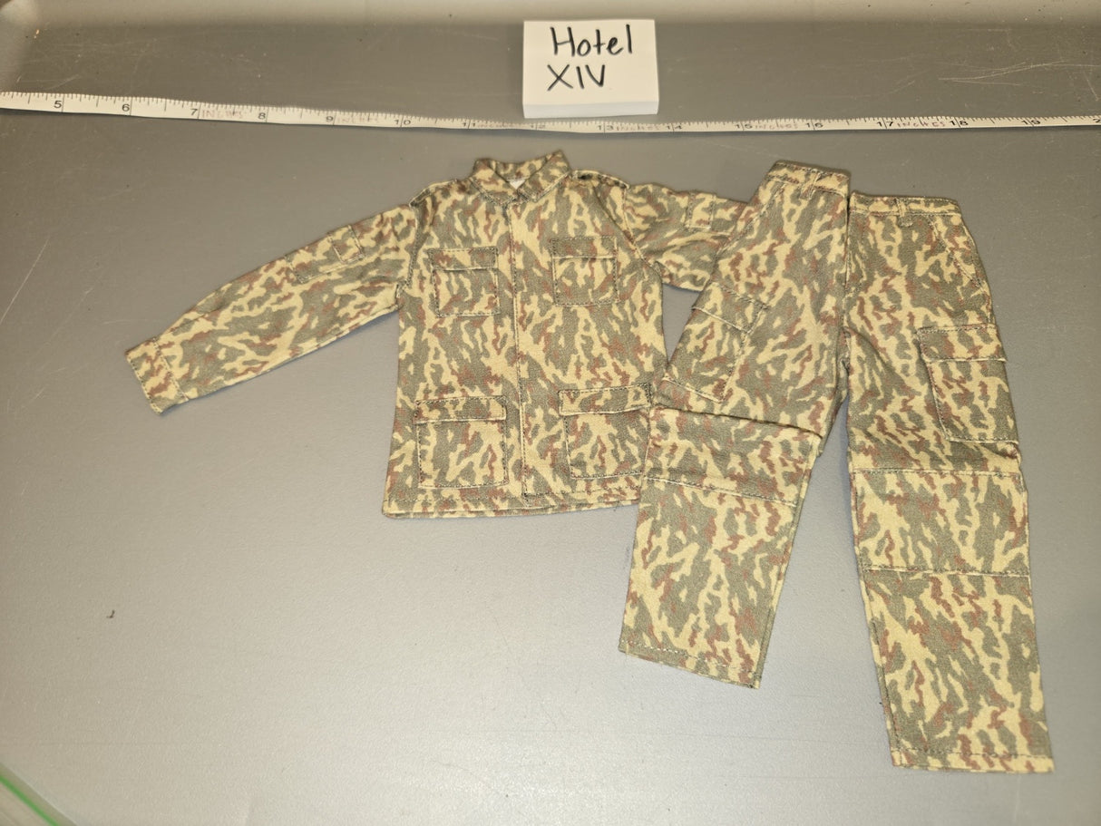 1/6 Scale WWII German Splinter Camouflage Uniform - Hotel XIV