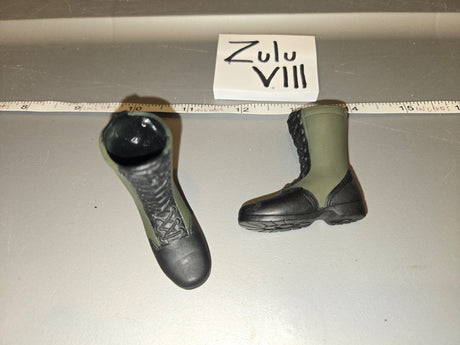 1/6 Scale Modern Era Military Combat Boots - Zulu VIII
