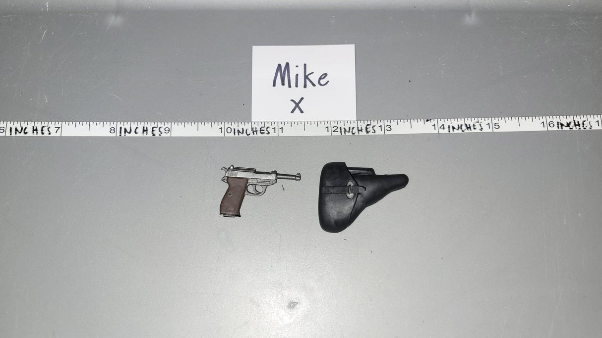 1/6 Scale WWII German Pistol and Holster