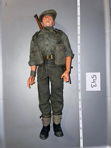 1:6 Scale WWII British Burma / Pacific Infantry Dressed Figure - Sideshow