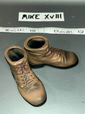 1/6 Scale WWII US Boondocker Boots