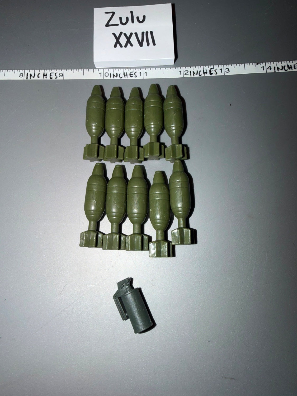 1/6 Scale WWII US Mortar Round Lot