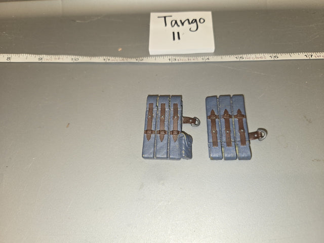 1/6 Scale WWII German Kar98k Triple Ammunition Pouches - Tango II