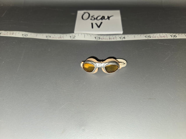 1/6 Scale WWII Aviator Flying Goggles - Oscar IV