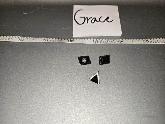 1/6 Scale WWII German Collar Tab and Shoulder Board Insignia Set - Grace