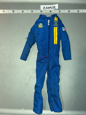 1/6 Scale Modern Blue Angles Navy Pilot Flight Suit