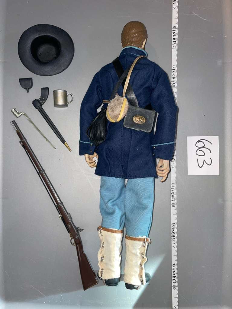 1:6 Scale American Civil War Union Dressed Figure - Sideshow etc
