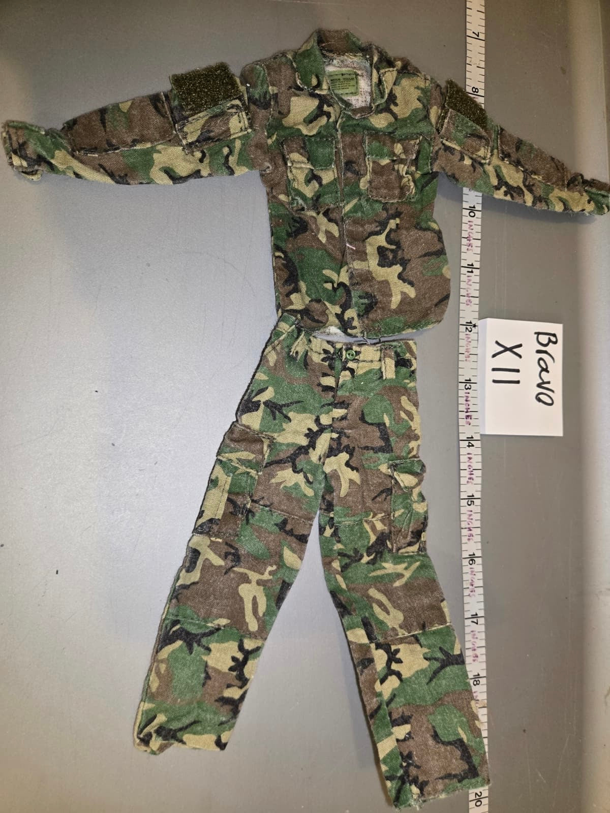 1/6 Scale GI Joe Modern Era Woodland BDU Uniform