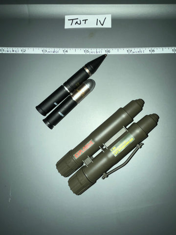 1/6 Scale Modern Era Carl Gustaf  Antitank Recoilless Rifle Ammunition Lot - Minitimes