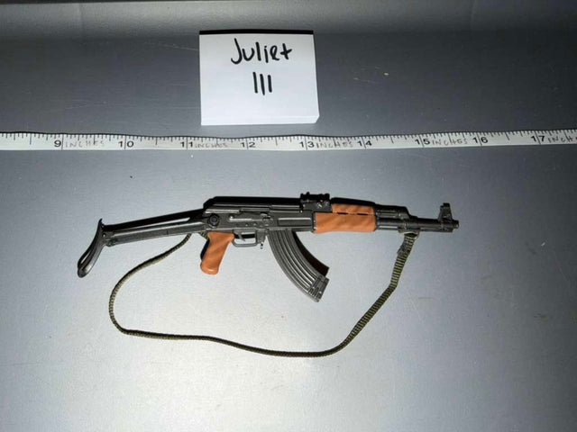 1/6 Scale Cold War Era AK-47 Assault Rifle with Sling - Juliet III