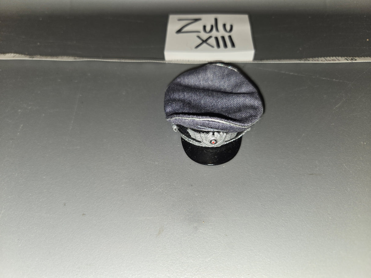 1/6 Scale WWII German Luftwaffe Officer Visor Cap - Zulu XIII