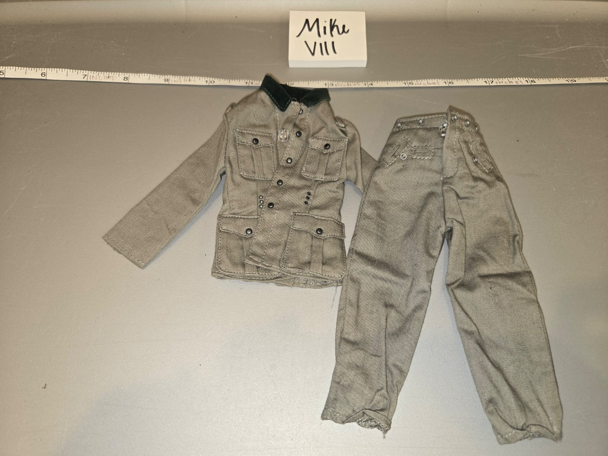 1/6 Scale WWII German Field Tunic and Trousers Uniform Set - Mike VIII