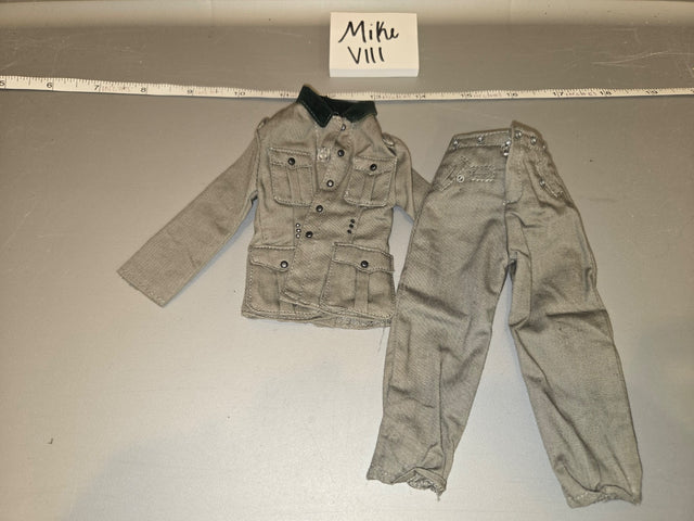 1/6 Scale WWII German Field Tunic and Trousers Uniform Set - Mike VIII