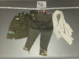 1/6 Scale WWII German Uniform Set with Cap and Undershirt - Kilo XXIII