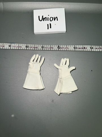 1/6 Scale Napoleonic French  White Gloves -