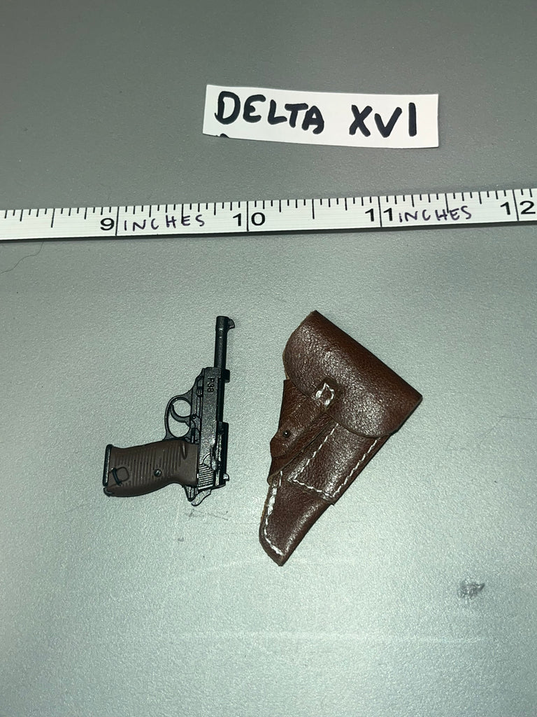 1/6 Scale WWII German Pistol and Holster